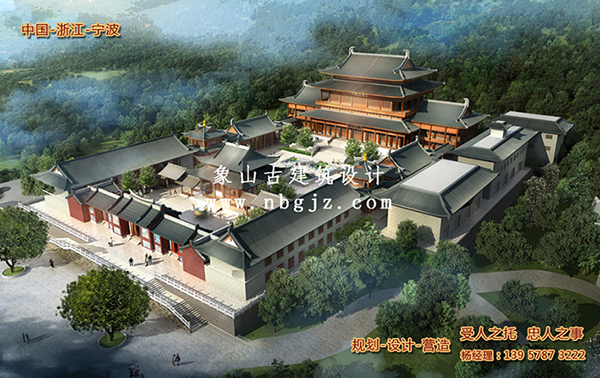 古建筑设计公司，寺院布局中的历史与现代对话